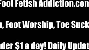 How bad do you crave wrapping lips around my perfect toes?