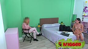 Young White SLUT Briseida Myers JIZZED 3X By BLACK COCK