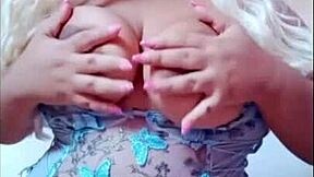 Busty Brazilian Nympho Flaunts Huge Natural Tits And Fucks Dildo!