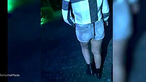 i went viral fucking petite latina outdoors quickie