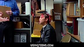 Why asian stepmom takes cock in garage to save stepdaughter's virginity?