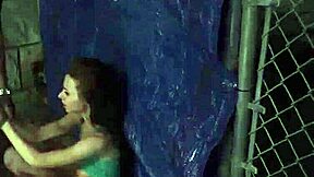 Anya Olsen's Rough Outdoor Public Sex Contest Domination Game.