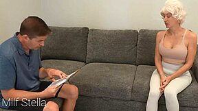 hey, did my gilf therapist's hands hit my tickle spot on purpose during that submissive massage??