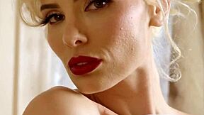 big titted inked teen shia snow strips and poses hot...