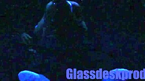 > scarlett johnson blacklight sex got me creampie cryin like a rough whore virgin