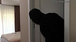 Holy SHIT dude bursts in after SHOWER and fucks my WET PUSSY hard!