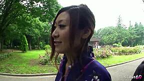 japanese geisha teen helps stranger uncensored sloppy bj public toilet 😘