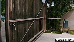 babysitter coco lovelock jumps into kinky ffm threesome creampie!