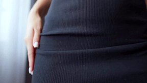 she tries sexy dresses on perfect body ass shakes while teasing