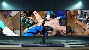 Dr Tampa backstage - Alexa Chang fails with gaping ass anal finger