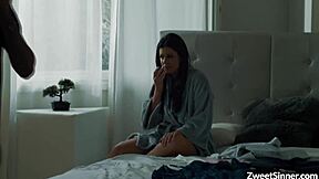 India Summer's Naughty Step-Son Secret: Milf Deepthroats and Rides Young Cock Wild