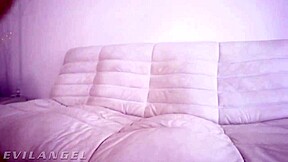 me and my hot milf friend give double footjobs then fuck turns evilangel style