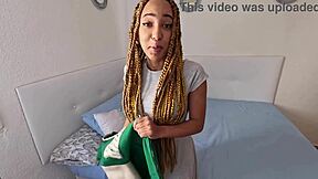 pillada luna black on street takes me home for brutal bedroom doggystyle pounding