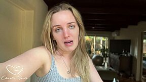 hey charlie forde cute blonde milf interview dirty talk backstage glimpse? 😉💋