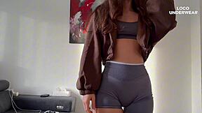 stepbro cheating with hot petite latina stepsis blowjob riding rough!