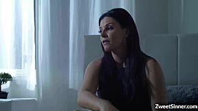 India Summer's Naughty Step-Son Secret: Milf Deepthroats and Rides Young Cock Wild