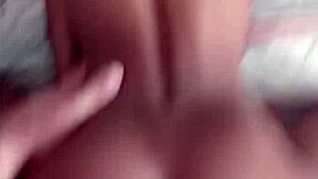 white guy drills sexy black babe doggystyle missionary blowjob cum explosion