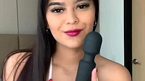 Big tits nurse Ivy Flores fucks herself with black toy in hospital leak.