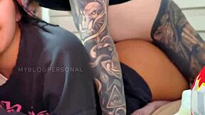 Colombian Model Films Sucking and Riding Student's Huge Cock!