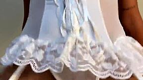 Busty TikTok College Girl's Huge Natural Tits Bounce in Homemade Fuck