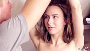 stepsis tight jeans tempts bro morning first anal creampie skinny tits?