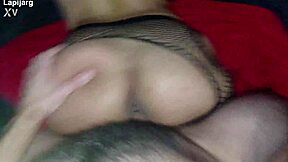 i'm lecheando her huge argentinian ass amateur style fat monster cock pounding