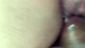 Curvy Latina teen begs for interracial anal creampie in first time facial!