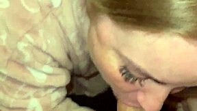 after one week without stepson's big dick she really missed sucking it