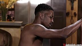 ebony ashley aleigh deepthroats then rides big cock scene 3