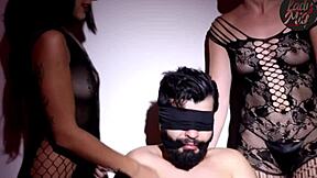 we catch him cheating, now his wife and i humiliate his tiny cock on cam