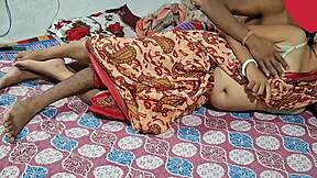 village bhabhi's soft hairy pussy gets fast chudai by localsex31