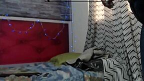 big booty latina slut workouts in lingerie on webcam with toys