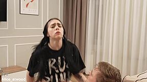 Strict Tutor Begs Don't Tell Stepmom I'm Bad Student Deepthroat Facial 4K