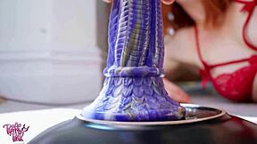 wanna watch me stroke sullivan my new monster cock dildo while dirty talking dirty to you horny?