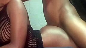 Curvy African Teens Go Wild at Homemade Sex Party