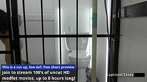 corporate slaves jasmine rose bent over in latex handcuffs for hairy doggystyle humiliation