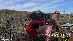 Caught my taboo stepmom squirting in the forest, wanna join?