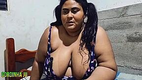 Stepdaughter gulps massive cumshot from stepdad in homemade lingerie fuck