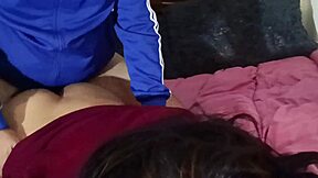 lost phone vid of tight mexican schoolgirl slut bent over delivering ass after class to older buddy