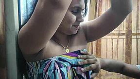 indian mallu couple's tied hands bdsm leads to passionate asslick fuck romance