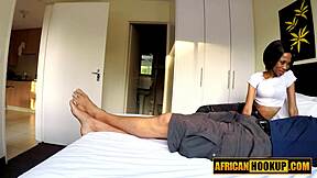 sexy ebony milf gettin wrecked doggystyle by that bwc interracial style yass