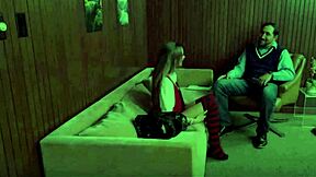 Tiny teen Nikki Nicole cums hard from family therapist's big dick roleplay
