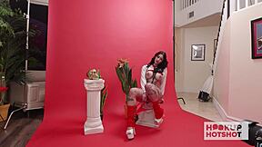 BTS Milk-Tank Babe Luna Baby Craves Gozzling's Extreme Rough Sex!