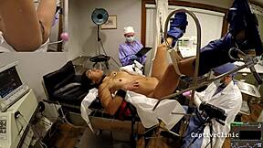 corporate slaves jasmine rose bent over in latex handcuffs for hairy doggystyle humiliation