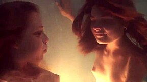 RUSSIAN LESBIAN BABES KISS UNDERWATER BY POOL!