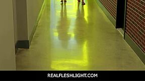 STEPDAUGHTER FANTASY: lilith grace connects via free use fleshlight!