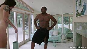 black bf catches teen licking stepmom wanna join the fun??
