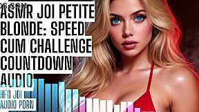 asmr joi petite blonde 18+ speed cum challenge!! countdown hfo audio porn 😈💦🔥