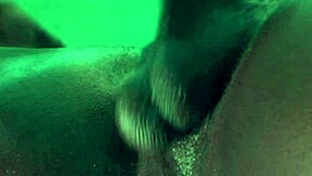 Sneak peek horny African breeder strokes massive BBC till bust