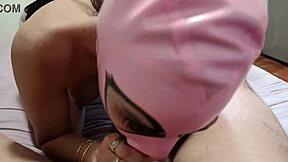 milf gives sloppy 10-min blowjob swallows every drop